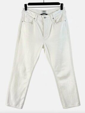 Citizens of Humanity White Straight Leg Jeans Women's Size 30 ~ Premium Denim